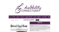 Desktop Screenshot of disabilityconnect.org
